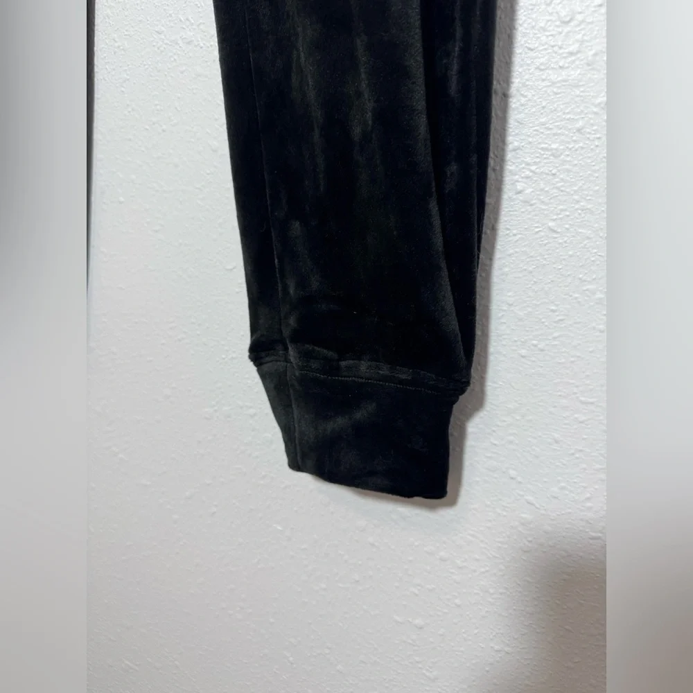 House of Harlow Velour 1960 Nicole Joggers in Black - drawstring - cuffed - NWT